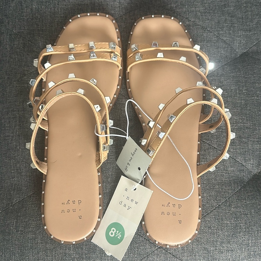 A new day studded sandals.